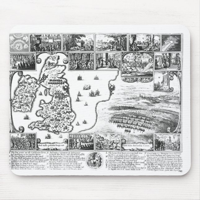 Mousepad Conquistas de Gustavus II Adolphus (Frente)