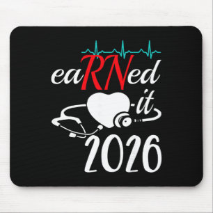 Mousepad Conquistou 2026 Para Graduação De Enfermagem Ou Rn