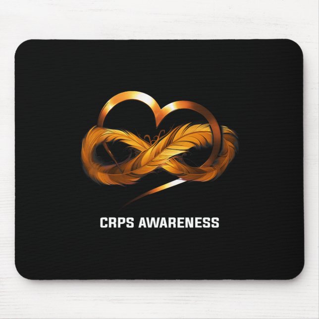 Mousepad Consciência CRPS Infinity Heart (Frente)