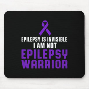 Mousepad Consciência da Epilepsia Diversão Saúde Guerreiro