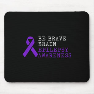 Mousepad Consciência da Epilepsia Escolha Divertida Guerrei