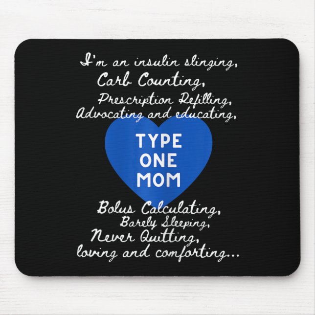 Mousepad Consciência da Mãe Tipo Um (Frente)