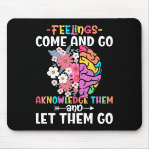 Mousepad Consciência da Saúde Mental Autocuidado _1 