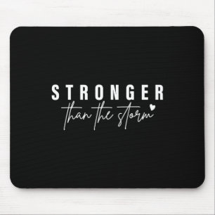 Mousepad Consciência da Saúde Mental Mais Forte que a Tempe