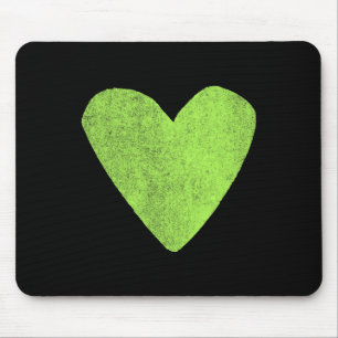 Mousepad Consciência da Saúde Mental Positiva Coração Color