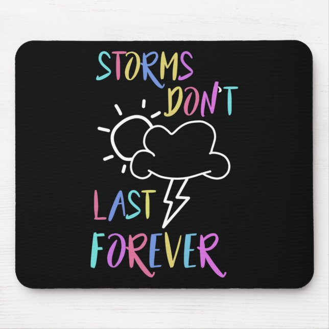 Mousepad Consciência da saúde Tempestades de aspas do Arco- (Frente)