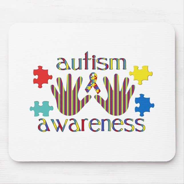 Mousepad Consciência do autismo (Frente)