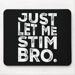 Mousepad Consciência do Autismo Divertida Autismo Deixe-me