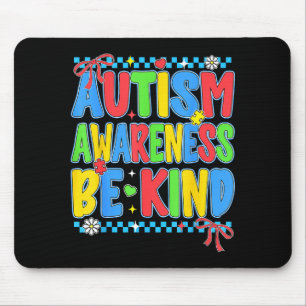 Mousepad Consciência do autismo elegante seja gentil para m