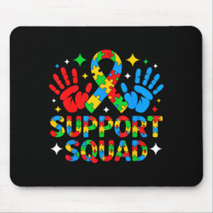 Mousepad Consciência do autismo equipe de apoio ao autismo 