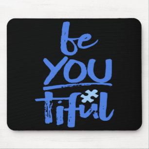 Mousepad Consciência do Autismo Seja Você Tiful Educação Es