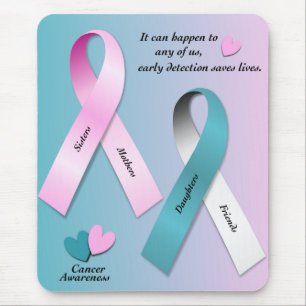 Mousepad Consciência do cancer
