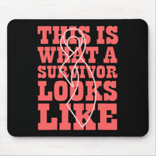 Mousepad Consciência do Cancro É Assim Que Um Sobrevivente