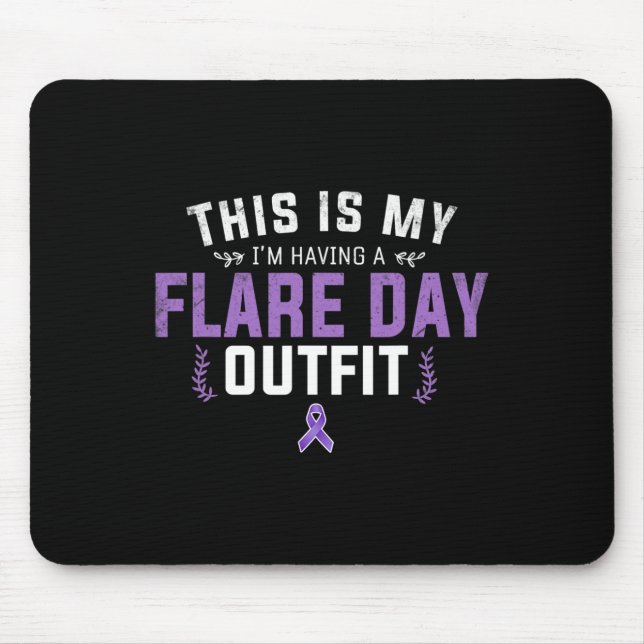 Mousepad Consciência E Fibromialgia Spoonie Este É O Meu Fl (Frente)