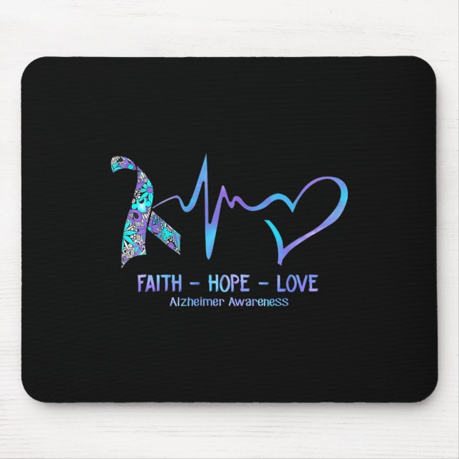 Mousepad Consciência Fé - Esperança - Amor  (Frente)