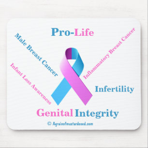 Mousepad Consciência Pro-Life