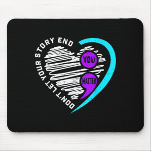 Mousepad Consciencialização Você Importa Prevenção da Saúde