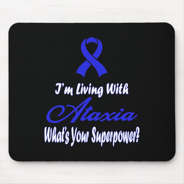 Mousepad Conscientização da Ataxia 5  (Frente)