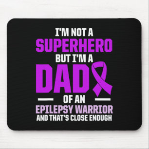 Mousepad Conscientização da Epilepsia Guerreiro Epilético S