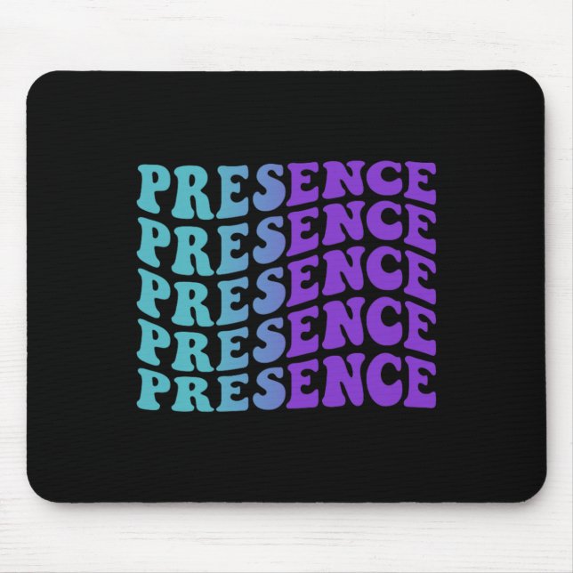 Mousepad Conscientização da Prevenção da Presença (Frente)