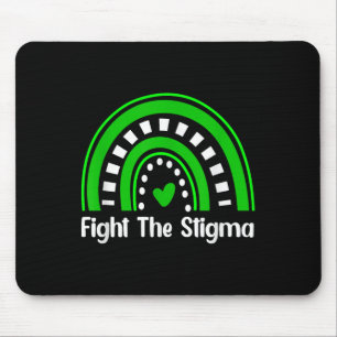 Mousepad Conscientização da Saúde Mental Combater O Estigma