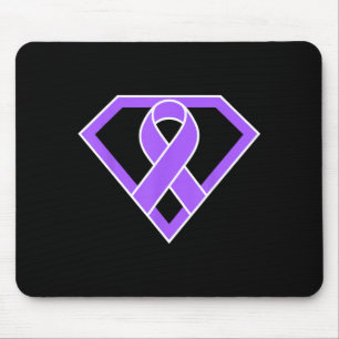Mousepad Conscientização do Super-herói Herói Guerreiro Lut