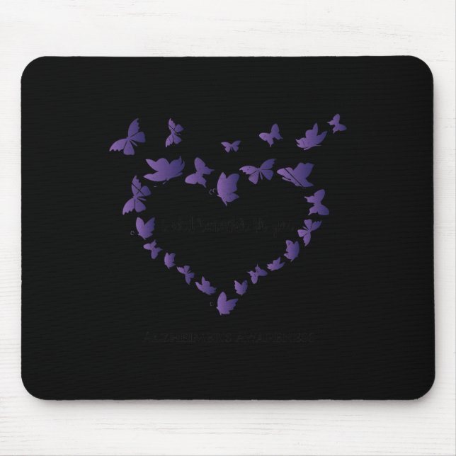 Mousepad Conscientização Heimerheimer Vou Lembrar Por Você  (Frente)