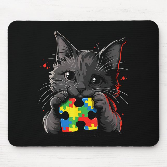 Mousepad Conscientização sobre autismo (Frente)