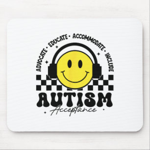 Mousepad Conscientização sobre Autismo Aceitação Educação E