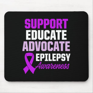 Mousepad Conscientização sobre Epilepsia Guerreiro Epilétic