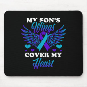 Mousepad Conscientização sobre Prevenção As Asas do Meu Fil