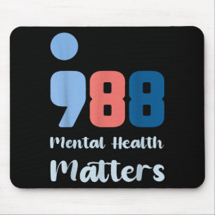 Mousepad Conscientização sobre prevenção da saúde mental 98