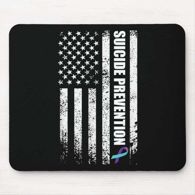 Mousepad Conscientização sobre prevenção de suicídio Preven (Frente)