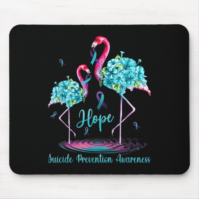 Mousepad Conscientização sobre Prevenção do Suicídio do Fla (Frente)