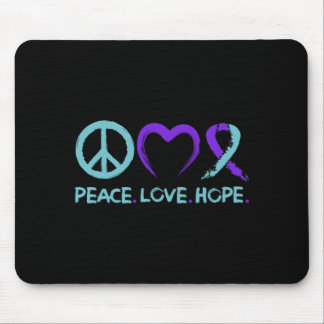 Mousepad Conscientização sobre Prevenção do Suicídio Mascul
