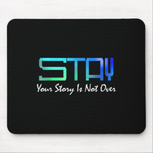 Mousepad Conscientização sobre Prevenção do Suicídio _ Sua 