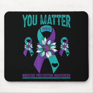 Mousepad Conscientização sobre Prevenção do Suicídio Você T