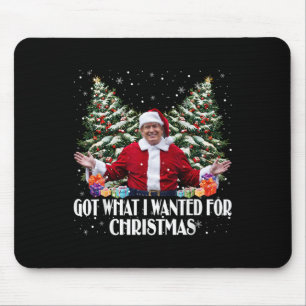 Mousepad Consegui O Que Queria No Natal Trump Papai Noel Na