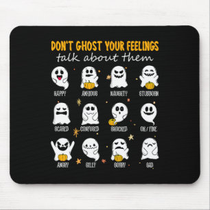 Mousepad Conselheiro da Escola de Halloween Não experimente