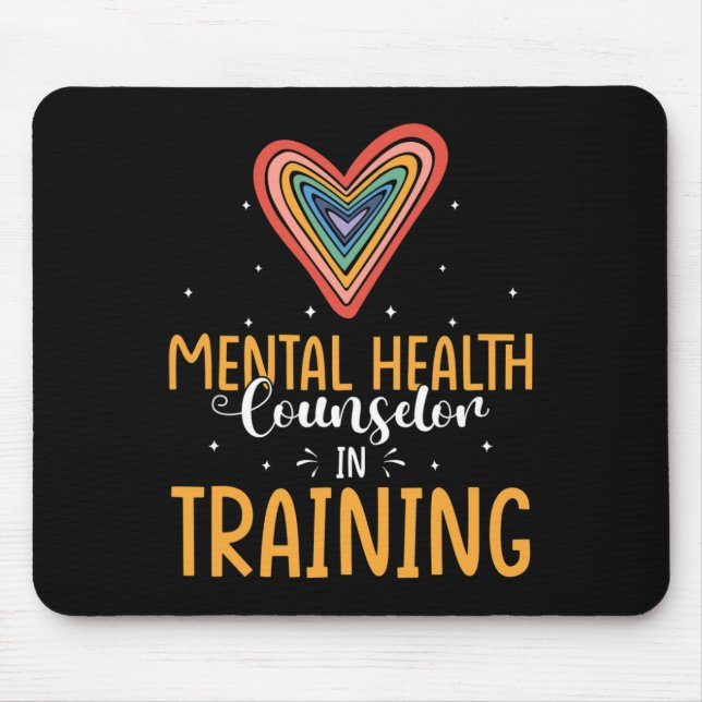 Mousepad Conselheiro de Saúde Mental em Treinamento Saúde M (Frente)