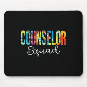 Mousepad Conselheiro Esquadrão Tie Dye Apreciação Dia De Vo