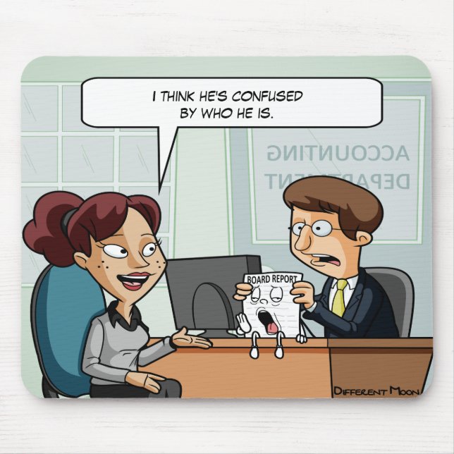 Mousepad Conselho Contábil do Manual do Mouse do Diretor Pu (Frente)