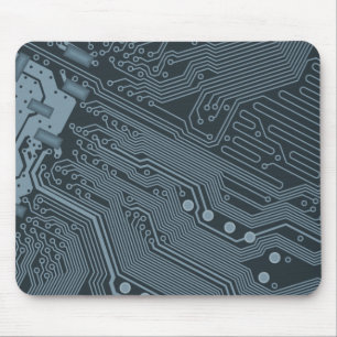 Mousepad Conselho do Circuito da cinza