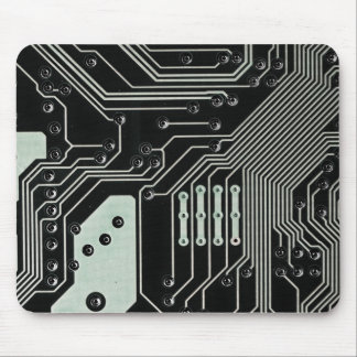 Mousepad Conselho do circuito preto de tecnologia