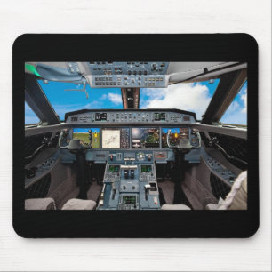 Mousepad Conselho/painel de traço de aeronaves muito Legal