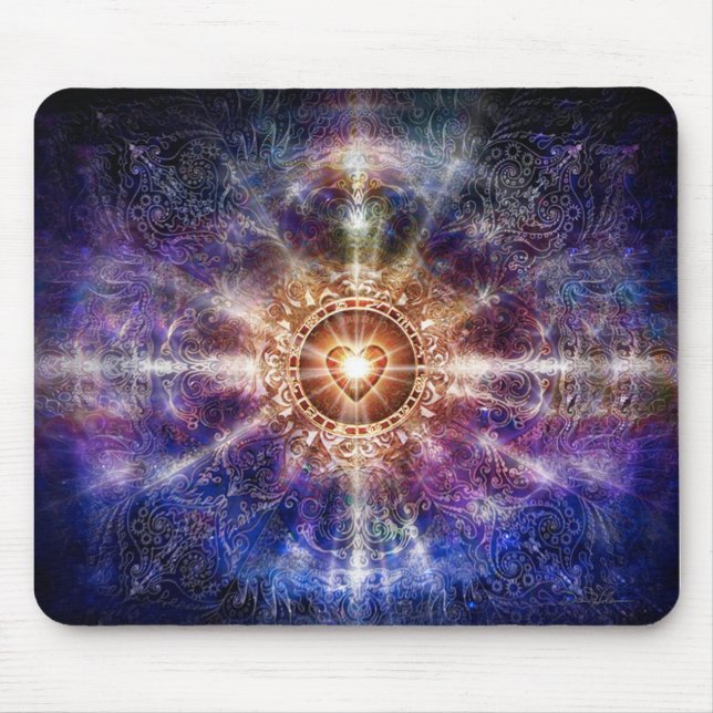 Mousepad Constelação 2 do coração (Frente)