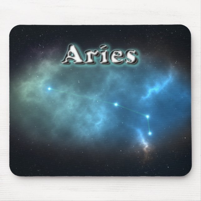 Mousepad constelação de Aries (Frente)