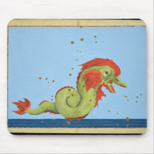 Mousepad Constelação de peixes, de "Uranometria" por Joh