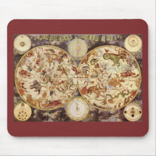 Mousepad Constelações da astronomia do vintage, Frederik