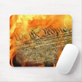 Mousepad Constituição dos EUA nas chamas